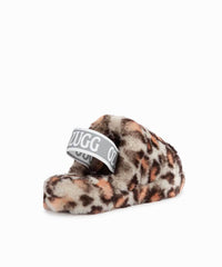 Kid’s UGG Snugg Leopard Slide