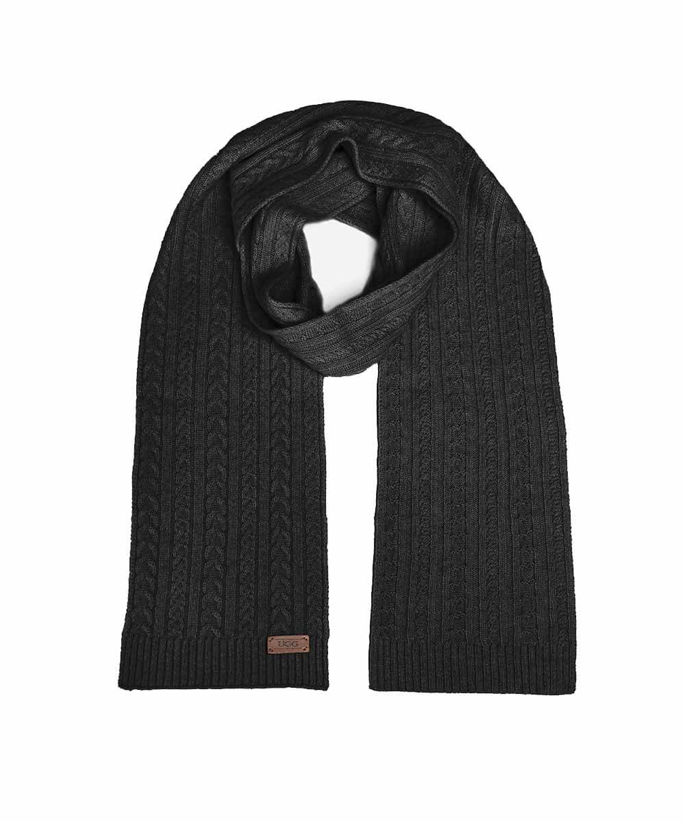 Cashmere UGG Cable Scarf