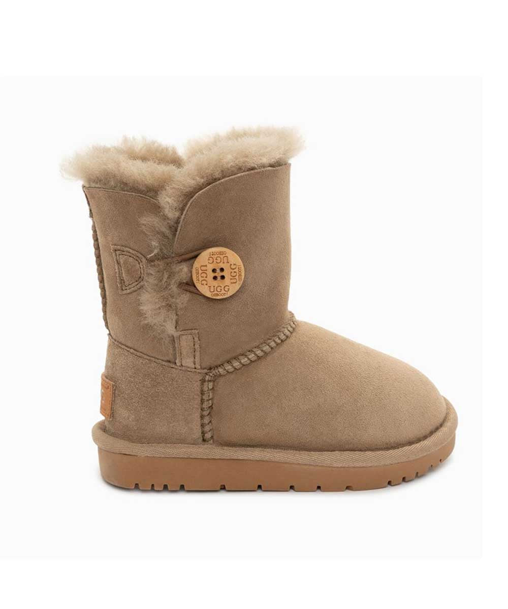 Kid’s UGG Classic Short Button Boot Main image