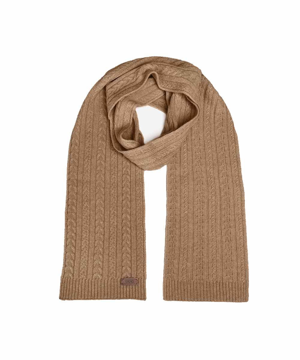 Cashmere UGG Cable Scarf