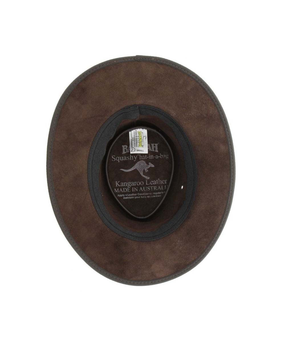 Barmah Squashy Roo Leather Hat Secondary image