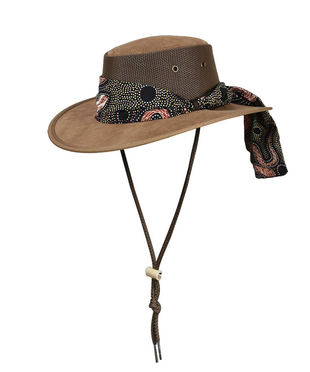 Barmah Foldaway Aboriginal Cooler Hat Main image