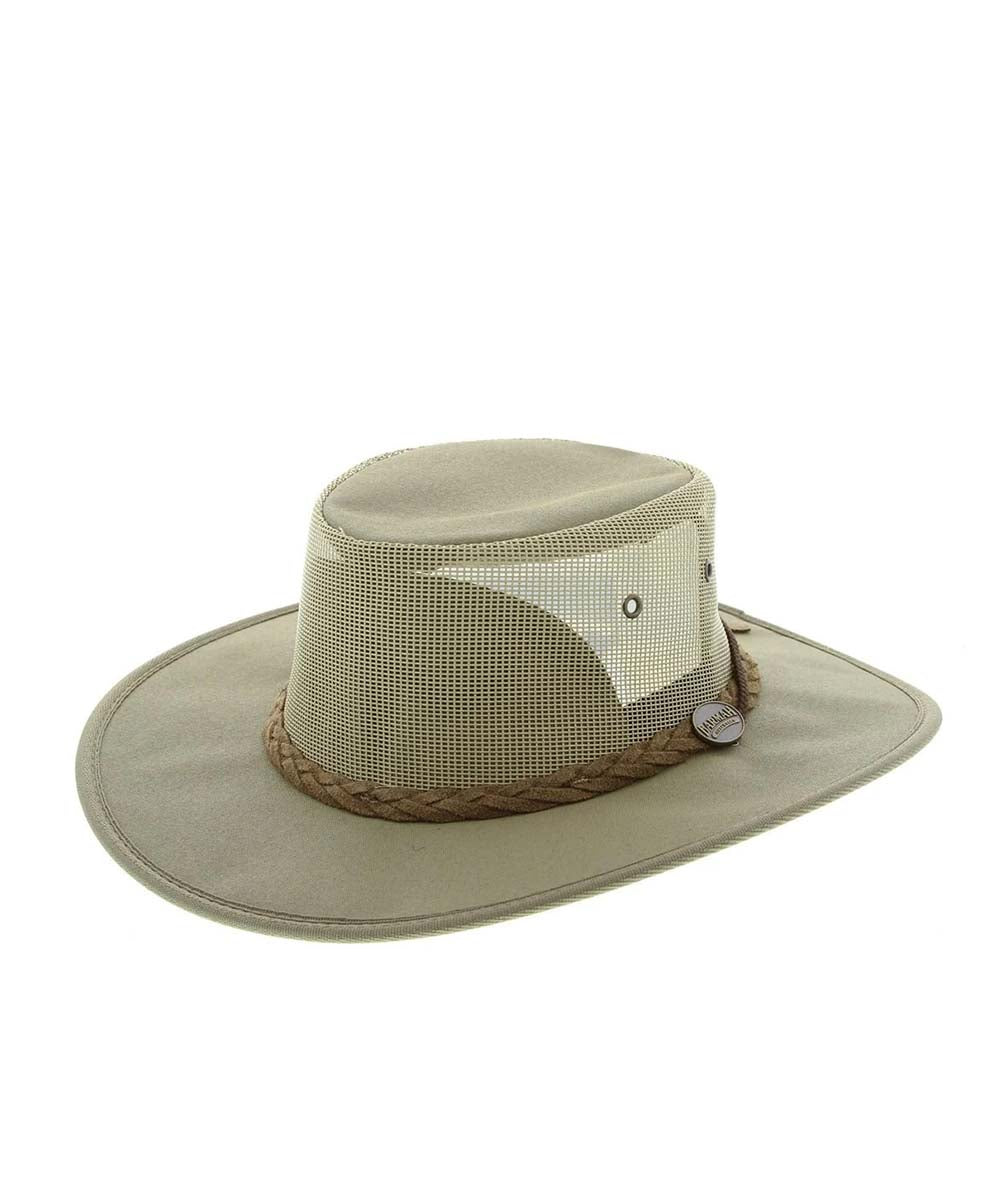 Barmah Canvas Drover Airflow Hat Main image