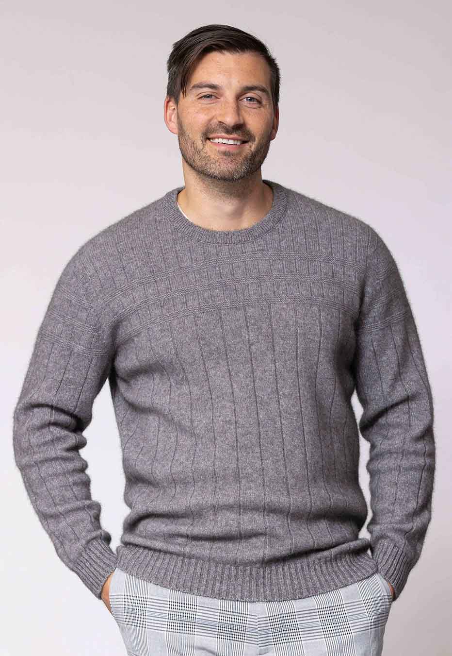 Men's Merino Possum Riverton Sweater Main image