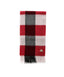 Wool Tartan Scarf – Plum