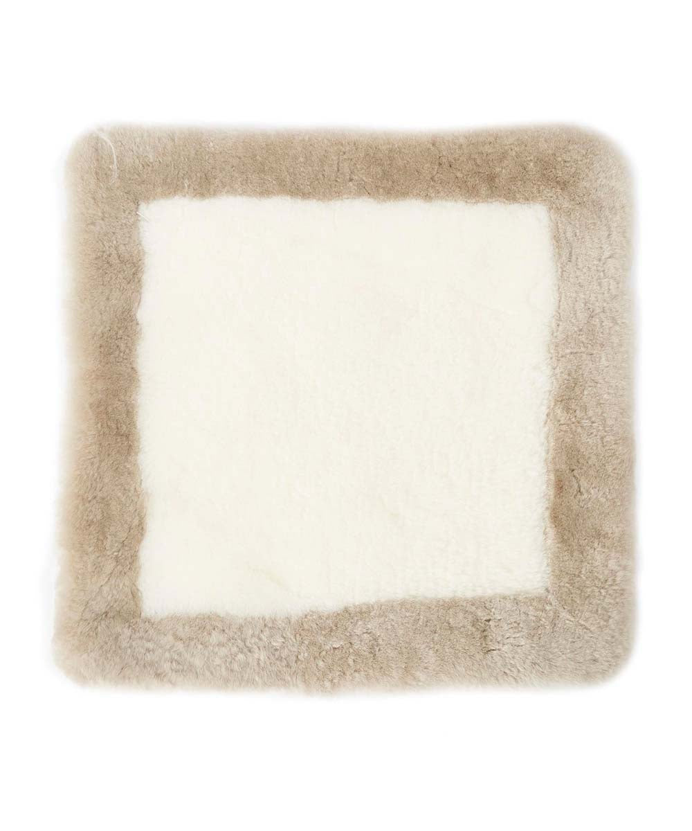 Sheepskin Border Cushion Secondary image