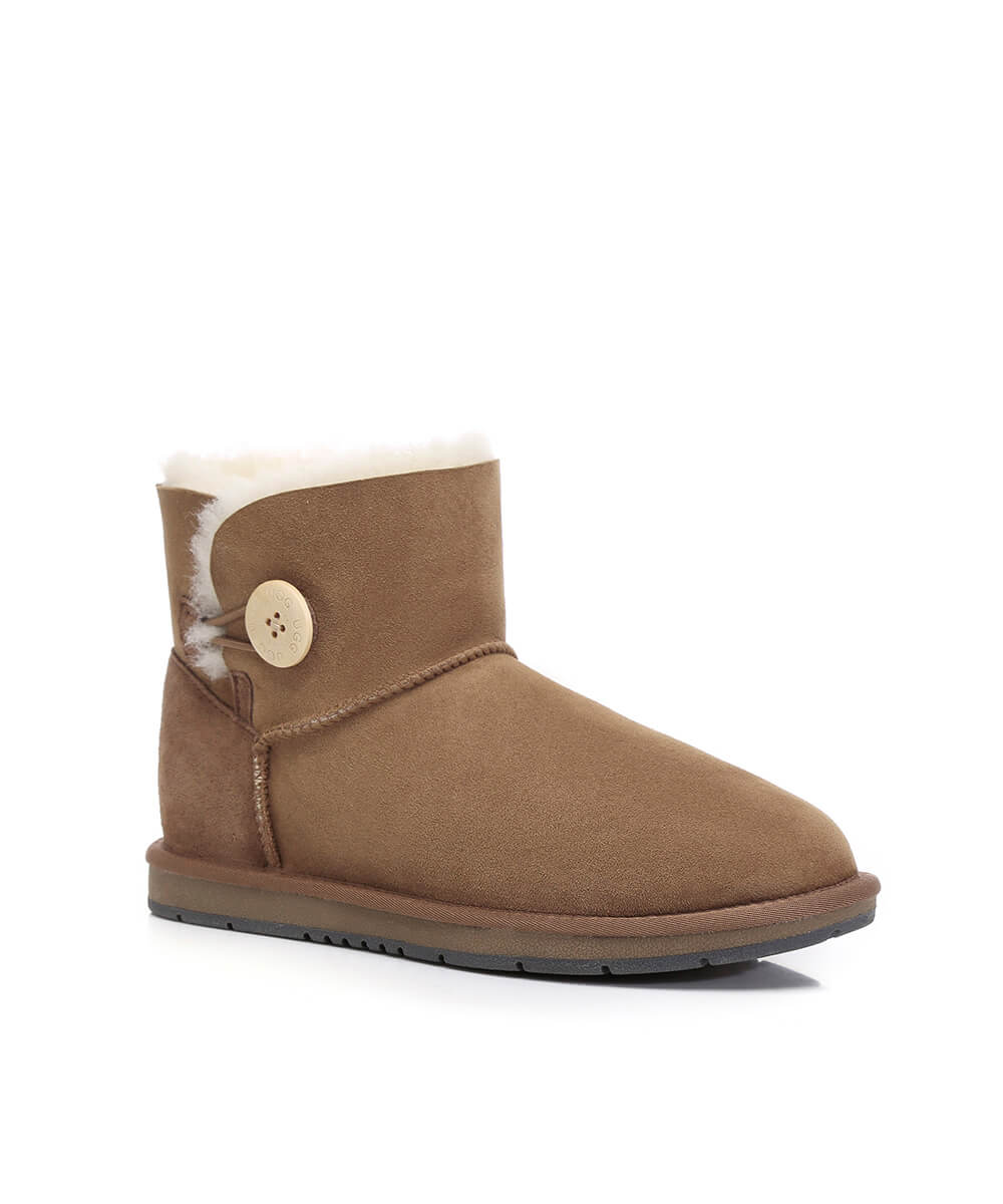Women's Luxe Classic Mini UGG Button Secondary image